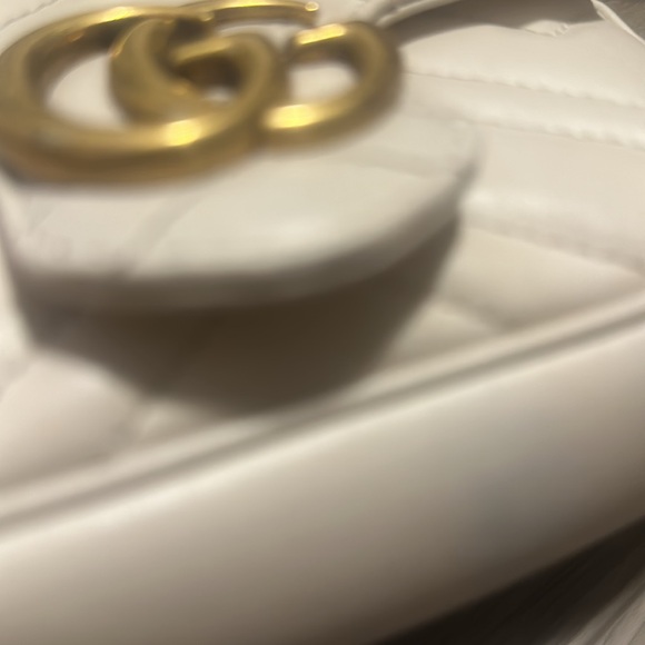 Marmont supermini in cream leather - Picture 16 of 16